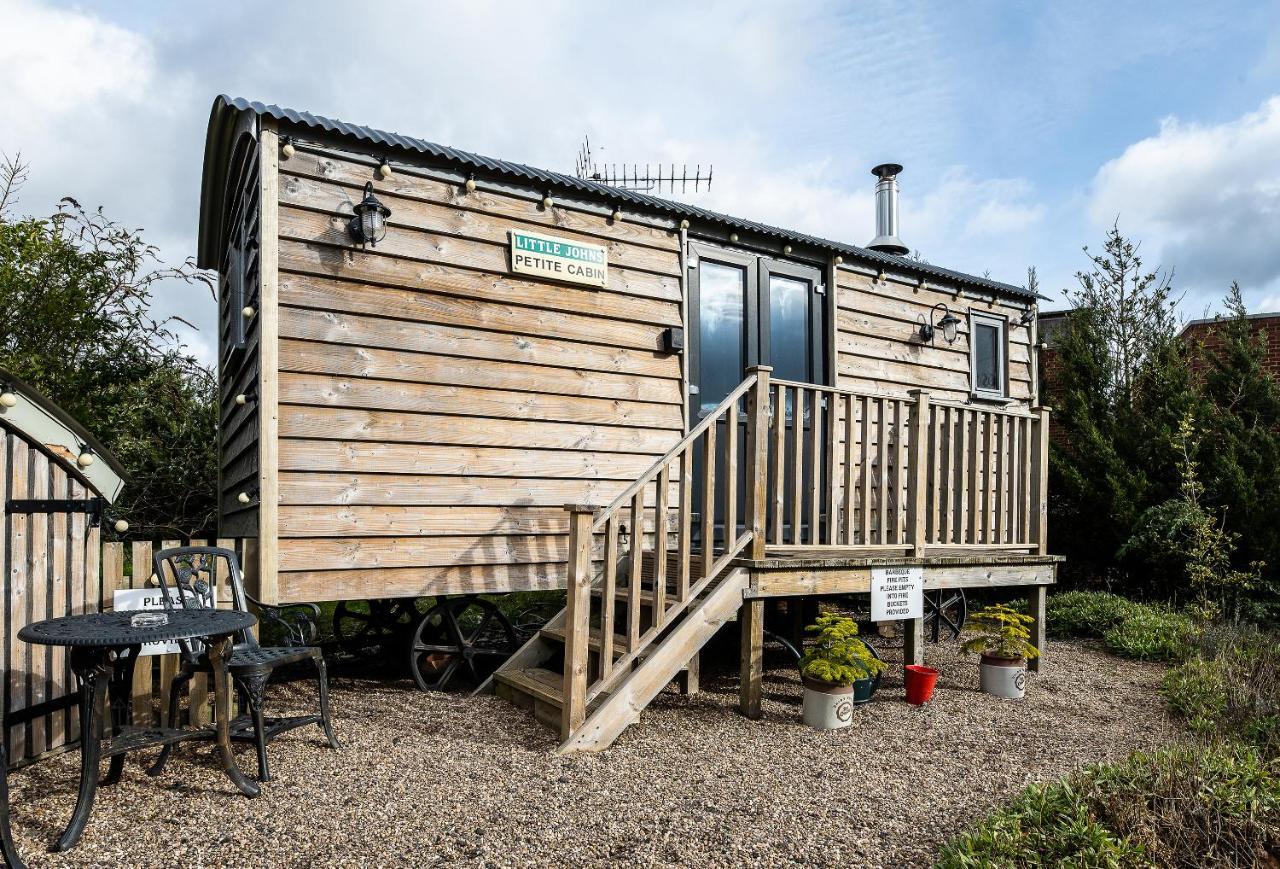 The Little John Petite Cosy Log Cabin - Sleeps 2, Great For Romantic Breaks, Couples, Single Guests, Near Sherwood Forest At Fairview Farm, Nottingham Set In 88 Acres Blidworth Exterior photo