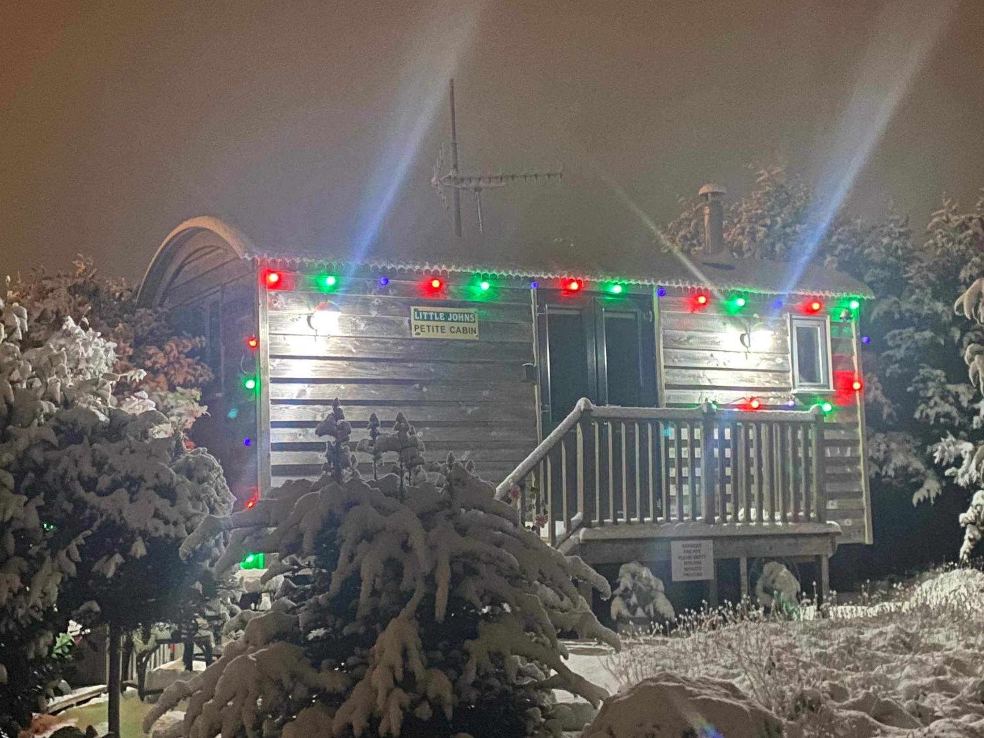 The Little John Petite Cosy Log Cabin - Sleeps 2, Great For Romantic Breaks, Couples, Single Guests, Near Sherwood Forest At Fairview Farm, Nottingham Set In 88 Acres Blidworth Exterior photo